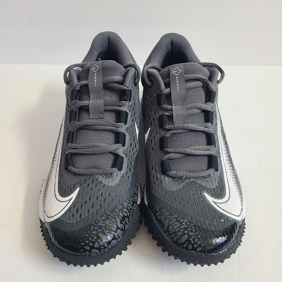 NEW Nike Alpha Huarache Elite 4 Turf Baseball Shoes DJ6523-011 Size 7 Black main image 7